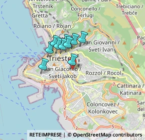 Mappa Via Petronio, 34138 Trieste TS, Italia (1.48455)