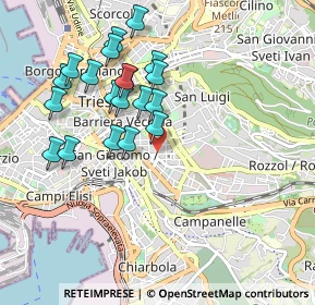 Mappa Via Petronio, 34138 Trieste TS, Italia (0.9125)