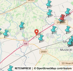 Mappa A4 Torino - Trieste, 31050 Meolo VE, Italia (6.624)