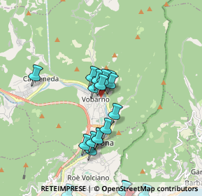 Mappa Via A. Poli, 25079 Vobarno BS, Italia (1.9975)