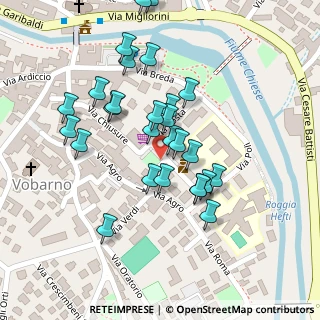 Mappa Via A. Poli, 25079 Vobarno BS, Italia (0.1037)