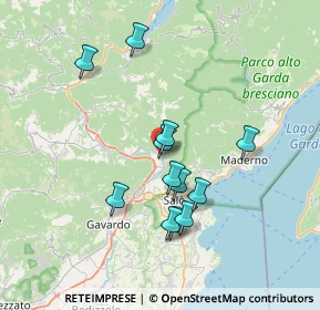 Mappa Via A. Poli, 25079 Vobarno BS, Italia (6.375)