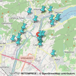 Mappa Via Giovanni Niggeler, 25031 Capriolo BS, Italia (1.984)