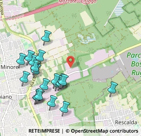 Mappa Via Luigi Einaudi, 21055 Gorla Minore VA, Italia (1.091)