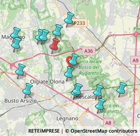 Mappa Via Luigi Einaudi, 21055 Gorla Minore VA, Italia (4.3475)