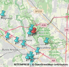 Mappa Via Luigi Einaudi, 21055 Gorla Minore VA, Italia (5.19647)