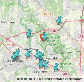Mappa Via Luigi Einaudi, 21055 Gorla Minore VA, Italia (4.55538)