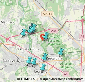 Mappa Via Luigi Einaudi, 21055 Gorla Minore VA, Italia (3.52909)