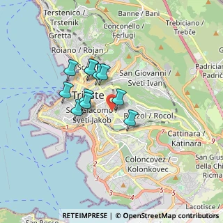 Mappa Via Petronio, 34141 Trieste TS, Italia (1.26455)