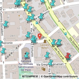 Mappa Via Petronio, 34141 Trieste TS, Italia (0.08519)