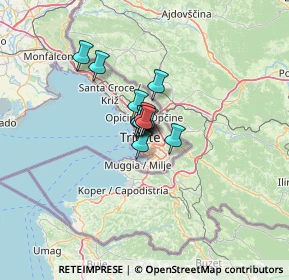 Mappa Via Petronio, 34141 Trieste TS, Italia (5.79417)