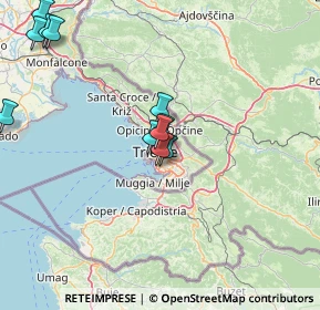 Mappa Via Petronio, 34141 Trieste TS, Italia (17.22417)