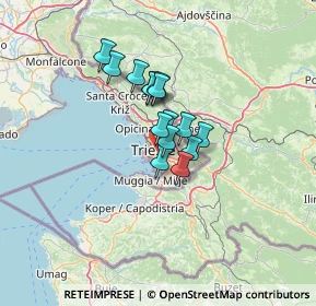 Mappa Via Petronio, 34141 Trieste TS, Italia (7.99133)