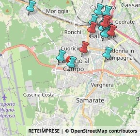 Mappa Via Giacomo Matteotti, 21010 Cardano Al Campo VA, Italia (2.26)