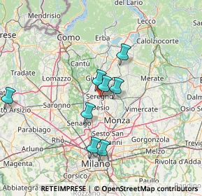 Mappa Piazza Liberazione, 20831 Seregno MB, Italia (20.59636)