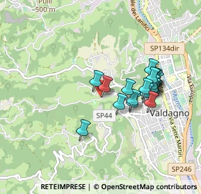 Mappa Contrada Cracchi, 36078 Valdagno VI, Italia (0.78)