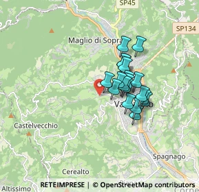 Mappa Contrada Cracchi, 36078 Valdagno VI, Italia (1.20579)