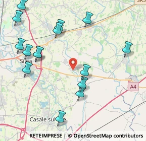 Mappa Via Villa dal Peder, 31056 Roncade TV, Italia (4.81067)