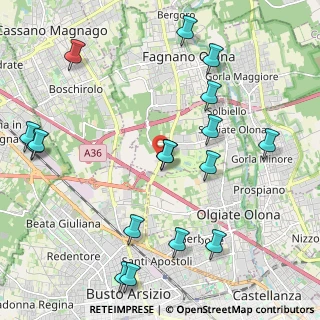 Mappa Strada Provinciale, 21058 Solbiate Olona VA, Italia (2.52059)