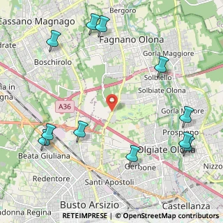 Mappa Strada Provinciale, 21058 Solbiate Olona VA, Italia (2.78182)