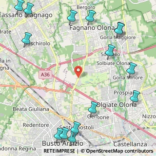 Mappa Strada Provinciale, 21058 Solbiate Olona VA, Italia (3.284)