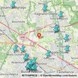 Mappa Strada Provinciale, 21058 Solbiate Olona VA, Italia (3.1295)