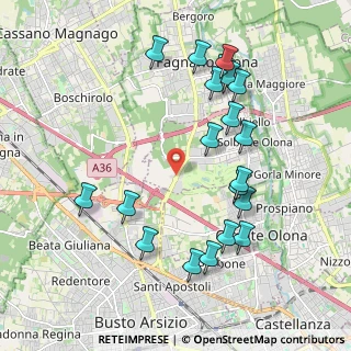 Mappa Strada Provinciale, 21058 Solbiate Olona VA, Italia (2.1095)