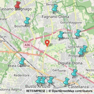 Mappa Strada Provinciale, 21058 Solbiate Olona VA, Italia (3.23)