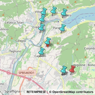 Mappa Via Francesco Petrarca, 25031 Capriolo BS, Italia (2.19)