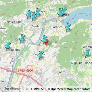 Mappa Via Francesco Petrarca, 25031 Capriolo BS, Italia (2.57727)