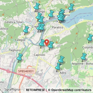 Mappa Via Francesco Petrarca, 25031 Capriolo BS, Italia (2.4225)