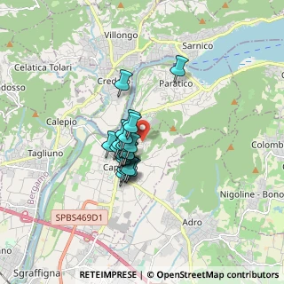 Mappa Via Francesco Petrarca, 25031 Capriolo BS, Italia (1.0575)