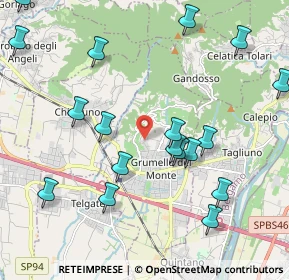 Mappa Via 4 Martiridi di Lovere, 24064 Grumello del Monte BG, Italia (2.6095)