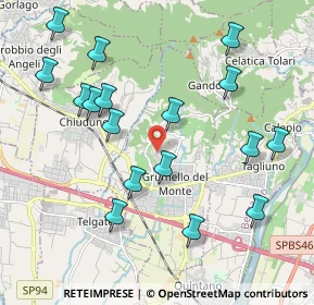 Mappa Via 4 Martiridi di Lovere, 24064 Grumello del Monte BG, Italia (2.17294)