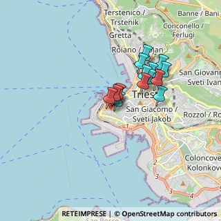 Mappa Via Belpoggio, 34123 Trieste TS, Italia (1.26533)