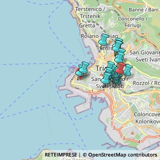 Mappa Via Belpoggio, 34123 Trieste TS, Italia (1.68158)
