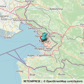 Mappa Via Belpoggio, 34123 Trieste TS, Italia (23.2025)