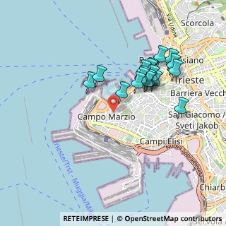 Mappa Via Belpoggio, 34123 Trieste TS, Italia (0.8385)
