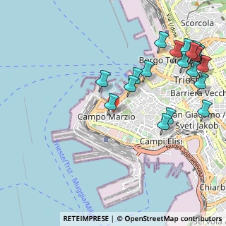 Mappa Via Belpoggio, 34123 Trieste TS, Italia (1.283)