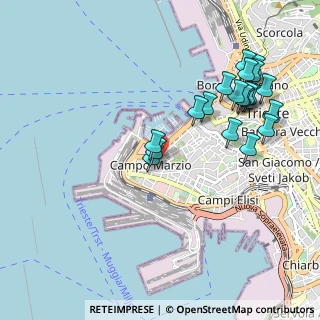 Mappa Via Belpoggio, 34123 Trieste TS, Italia (1.077)