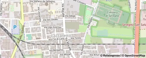 Mappa Seregno