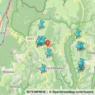 Mappa Location. La Gnocca, 37020 Sant'Anna D'alfaedo VR, Italia (2.2025)