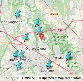 Mappa 21055 Gorla minore VA, Italia (4.99455)