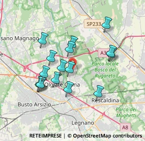 Mappa 21055 Gorla minore VA, Italia (3.24875)