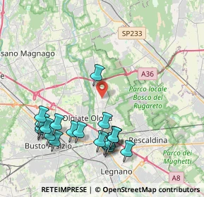 Mappa 21055 Gorla minore VA, Italia (4.491)