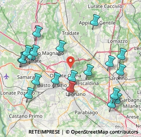 Mappa 21055 Gorla minore VA, Italia (9.086)
