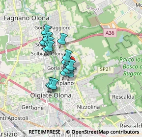 Mappa 21055 Gorla minore VA, Italia (1.27563)