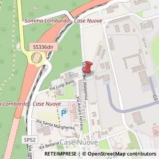 Mappa Strada per la Malpensa, 8, 21019 Somma Lombardo, Varese (Lombardia)