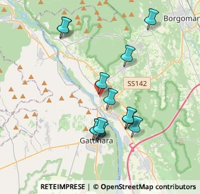 Mappa Via Frà Dolcino, 28077 Prato Sesia NO, Italia (3.5)