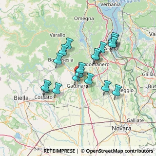 Mappa Via Frà Dolcino, 28077 Prato Sesia NO, Italia (12.22842)